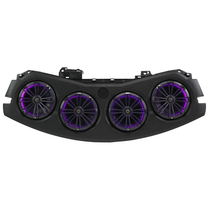 MB Quart MBQJ-48CRGB Jeep JL/JT Rear Soundbar w/ 8" Coaxial Speakers & LED Light
