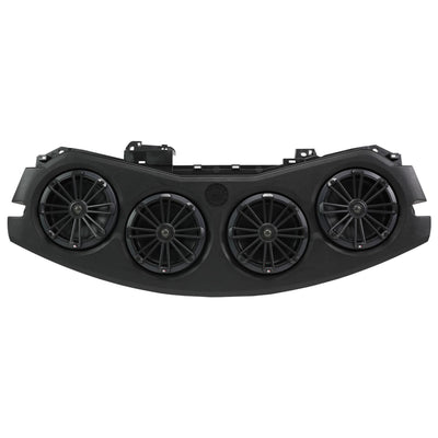 MB Quart MBQJ-48CRGB Jeep JL/JT Rear Soundbar w/ 8" Coaxial Speakers & LED Light - VMInnovations