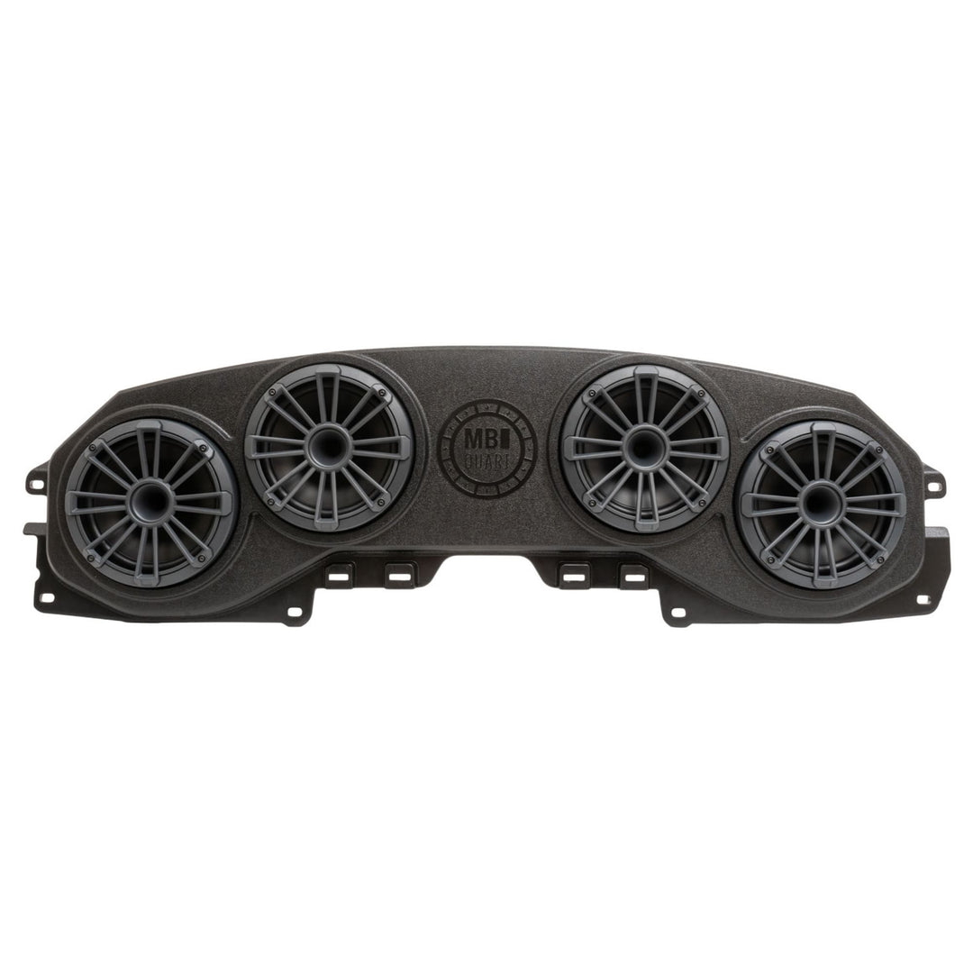 MB Quart MBQJ-48HRGB Jeep JL/JT Rear Soundbar w/ 8" Horn Speakers & LED Light