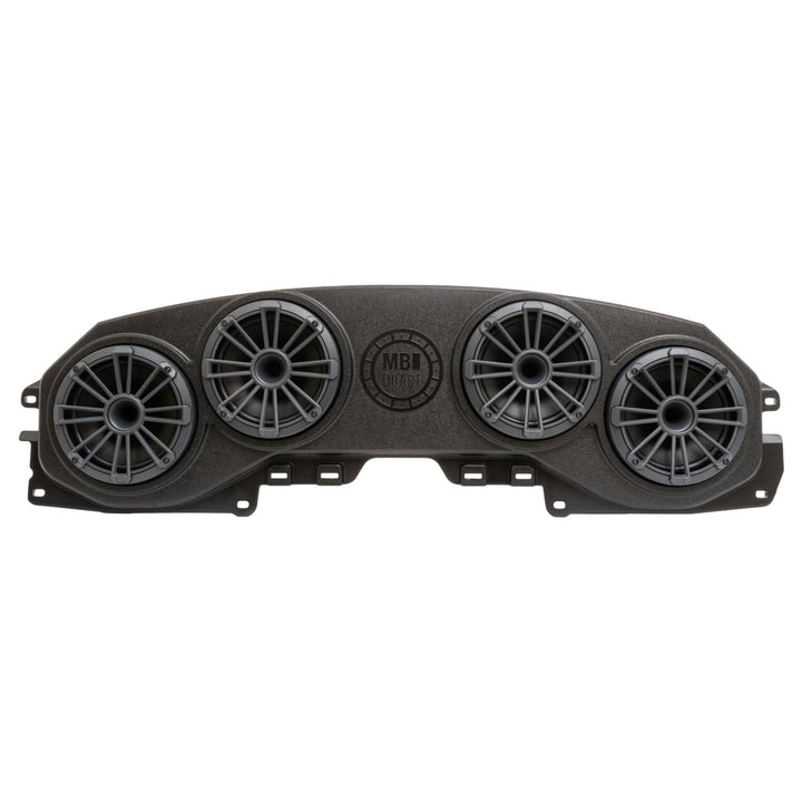 MB Quart MBQJ-48HRGB Jeep JL/JT Rear Soundbar w/ 8" Horn Speakers & LED Light