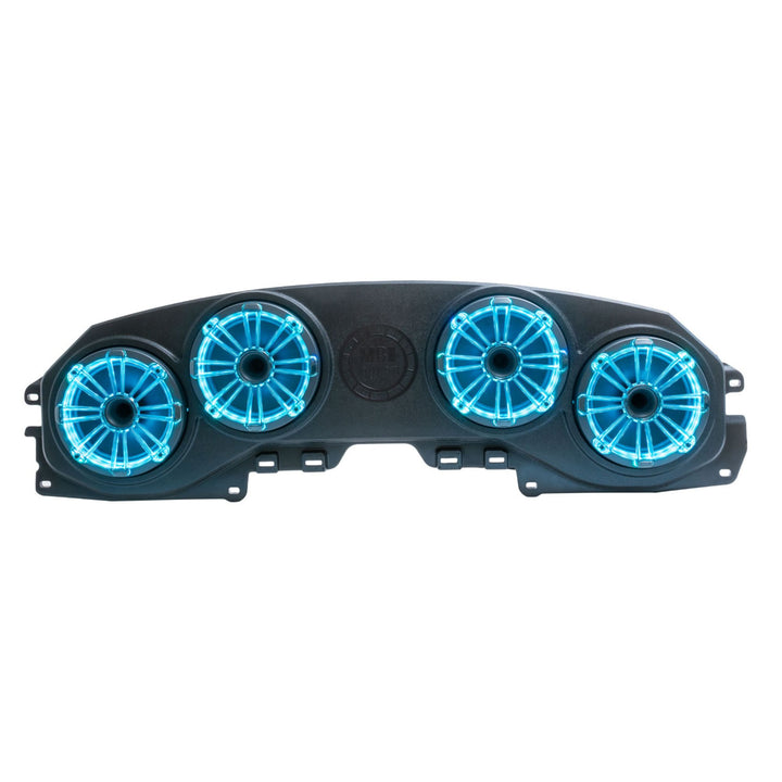 MB Quart MBQJ-48HRGB Jeep JL/JT Rear Soundbar w/ 8" Horn Speakers & LED Light