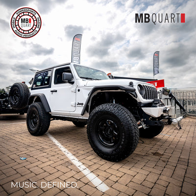 MB Quart MBQJK-STG2AH-1 800W STAGE 2 Jeep JK Car Audio 2-Speaker System Kit - VMInnovations