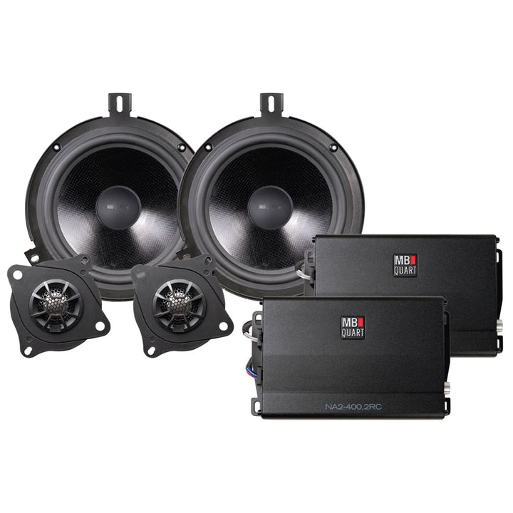MB Quart MBQJK-STG2AH-1 800W STAGE 2 Jeep JK Car Audio 2-Speaker System Kit