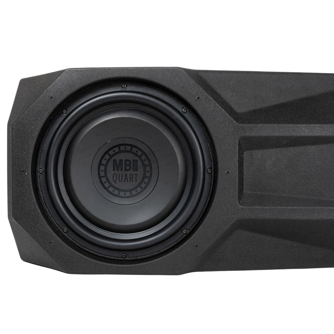 MB Quart MBQJL-302 400W Jeep JL Tailgate Powered Subwoofer Box with Amp and Bass