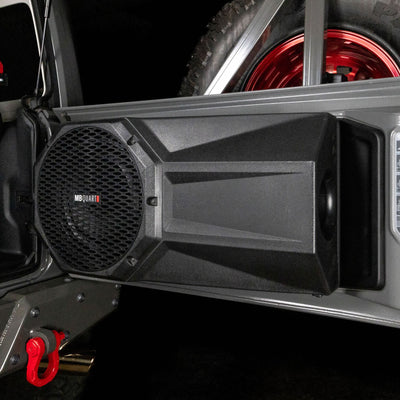 MB Quart MBQJL-302 400W Jeep JL Tailgate Powered Subwoofer Box with Amp and Bass - VMInnovations