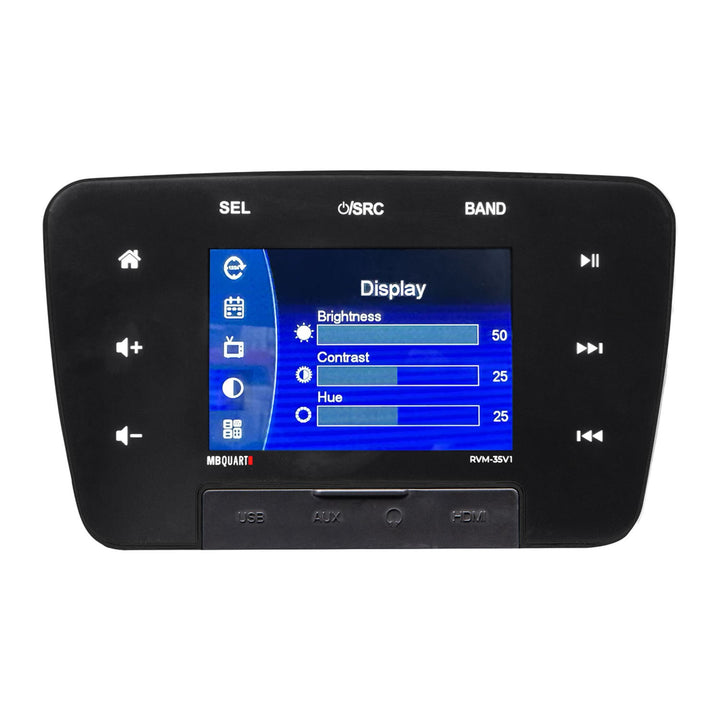 MB Quart RVM-35V1 160W 3.5 Inch Touchscreen Multimedia Bluetooth Source Unit - VMInnovations