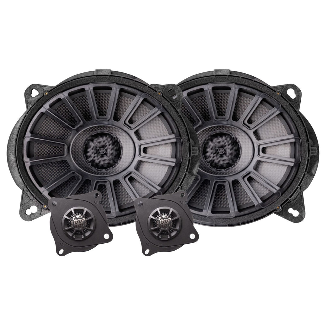 MB Quart TS1-2810 8x10 Inch 2-Way Component Front Speakers for Toyota/Lexus Cars
