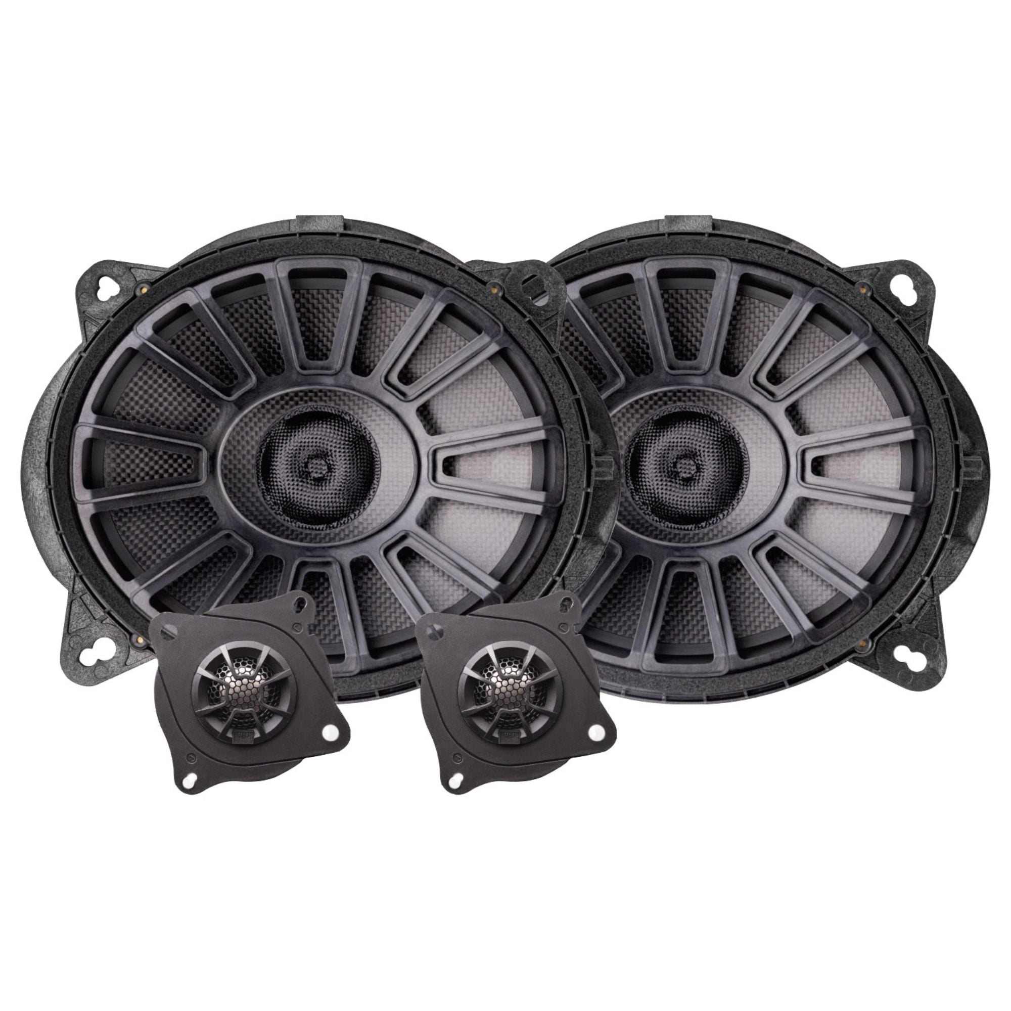 MB Quart TS1-2810 8x10 Inch 2-Way Component Front Speakers for Toyota/Lexus Cars - VMInnovations