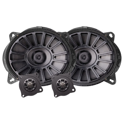 MB Quart TS1-2810 8x10 Inch 2-Way Component Front Speakers for Toyota/Lexus Cars - VMInnovations