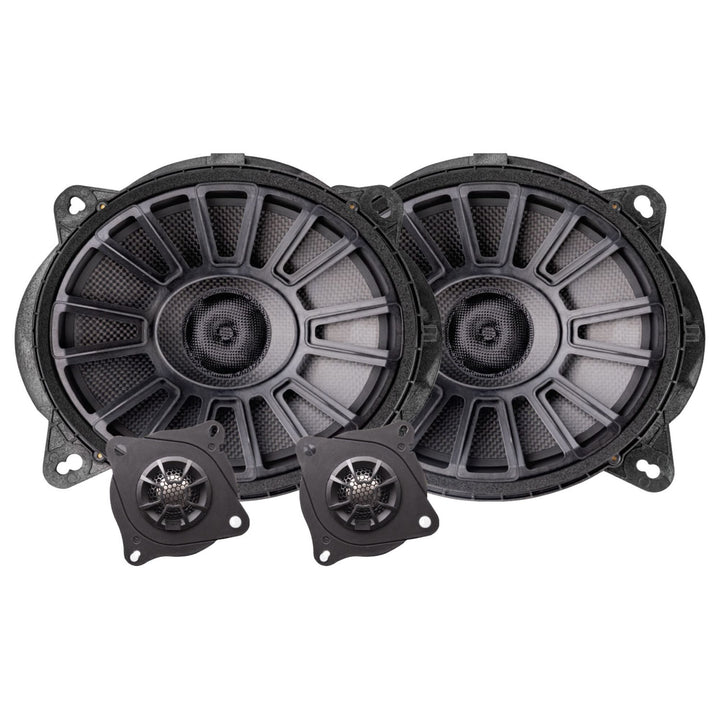MB Quart TS1-2810 8x10 Inch 2-Way Component Front Speakers for Toyota/Lexus Cars
