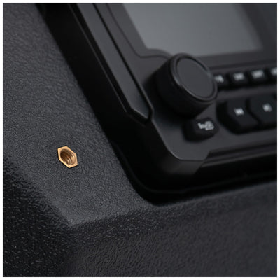 MB Quart MBQD-STG4A-1 320W Stage 4 Can-Am Defender Visor Audio System, Black - VMInnovations