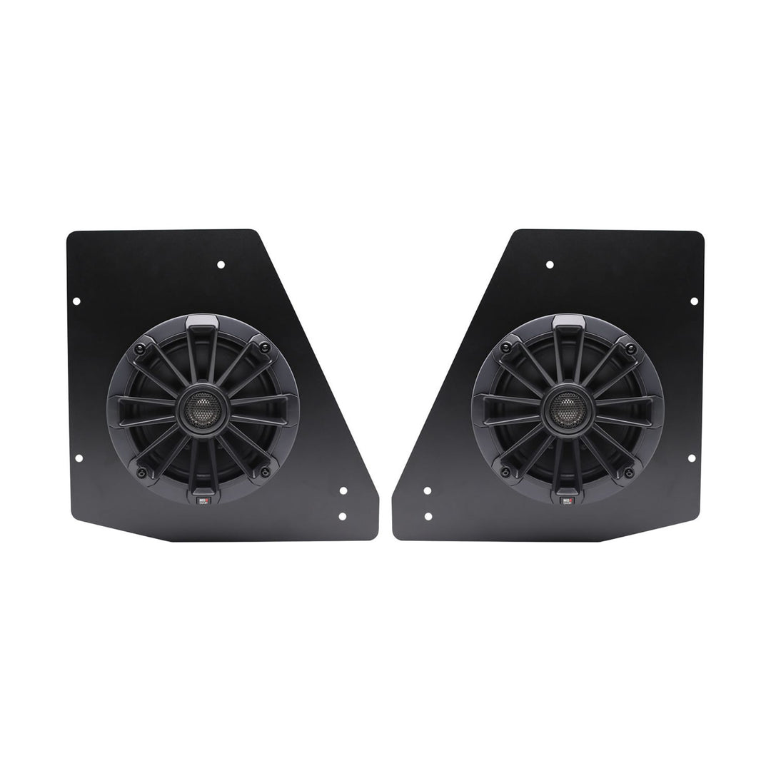 MB Quart Can-Am Defender Tuned Rear Speaker Kit 6.5" Speakers & Mounting Bracket