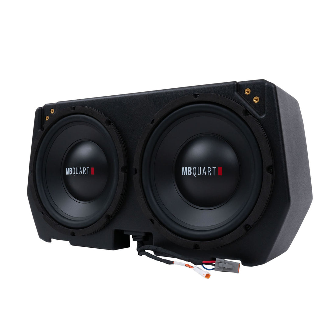 MB Quart Can-Am Defender Audio Upgrade, 400 Watt Dual 10-Inch Subwoofer System