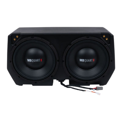 MB Quart Dual 10" Subwoofer System Upgrade for Can Am Defender 17-25, 400 Watts