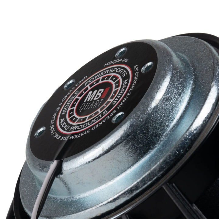 MB Quart Enhanced 6.5" Front/Rear Speaker Enclosures RZR Pro, XP Pro R, Turbo R