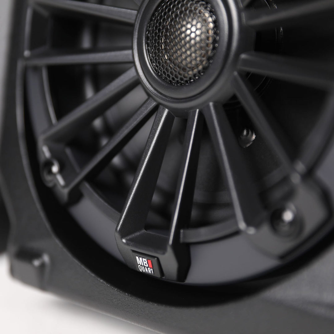 MB Quart Enhanced 6.5" Rear Speaker Enclosures Kit RZR Pro XP Pro R, and Turbo R