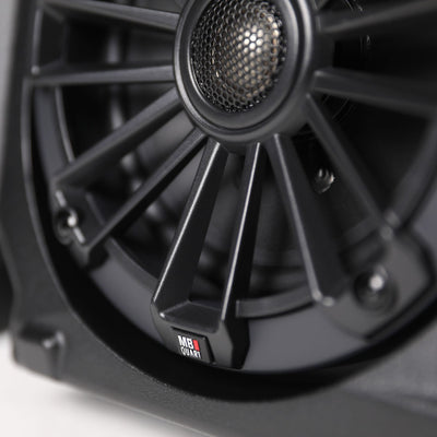 MB Quart Enhanced 6.5" Rear Speaker Enclosures Kit RZR Pro XP Pro R, and Turbo R - VMInnovations