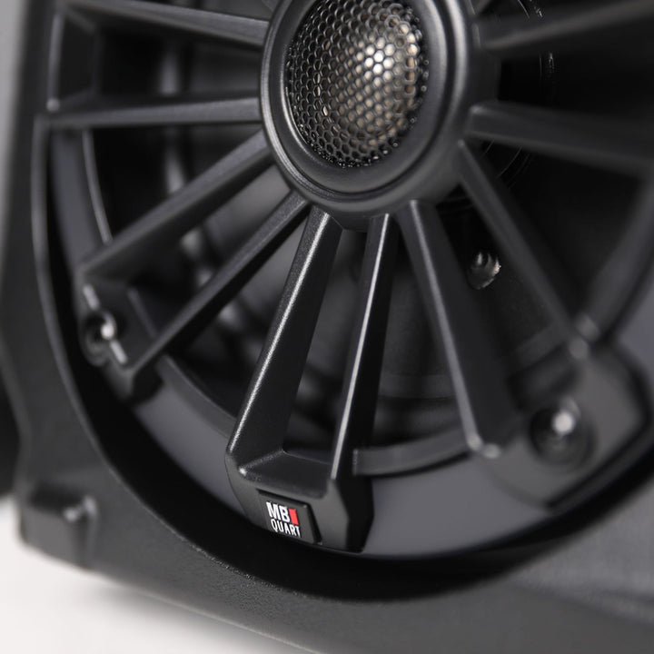 MB Quart Enhanced 6.5" Rear Speaker Enclosures Kit RZR Pro XP Pro R, and Turbo R