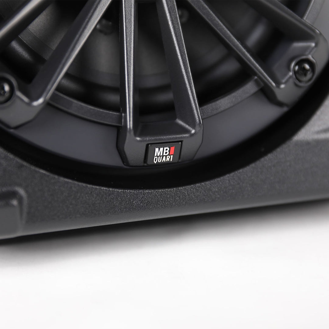 MB Quart Enhanced 6.5" Rear Speaker Enclosures Kit RZR Pro XP Pro R, and Turbo R