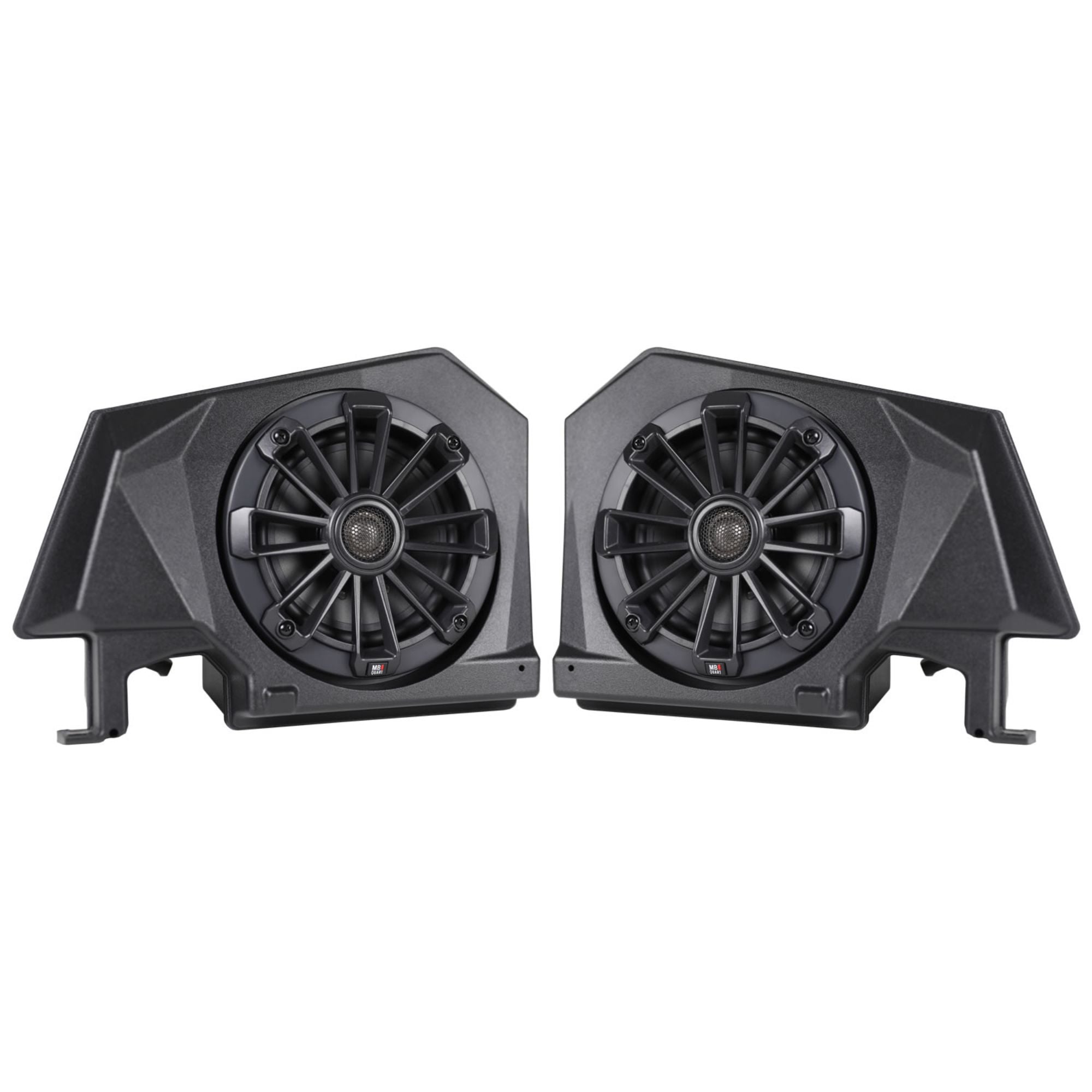 MB Quart Enhanced 6.5" Rear Speaker Enclosures Kit RZR Pro XP Pro R, and Turbo R - VMInnovations