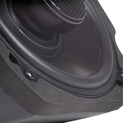 MB Quart 800 Watt Stage 3 Audio System Polaris RZR Pro XP Pro R Turbo R, Black - VMInnovations