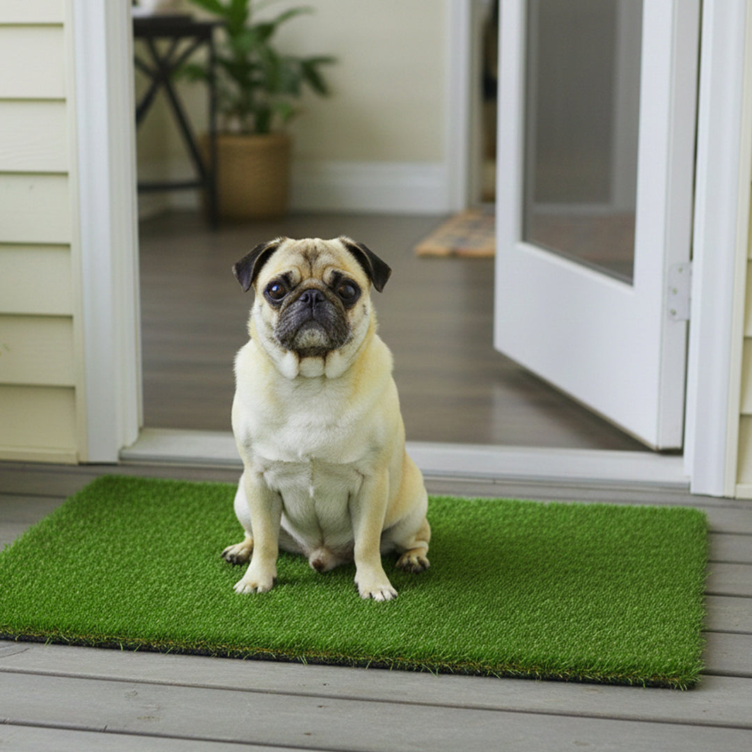 Bliss Artificial Grass, Dog Potty Train Mat, Easy Clean Drainage, 39.4" x 31.5" - VMInnovations