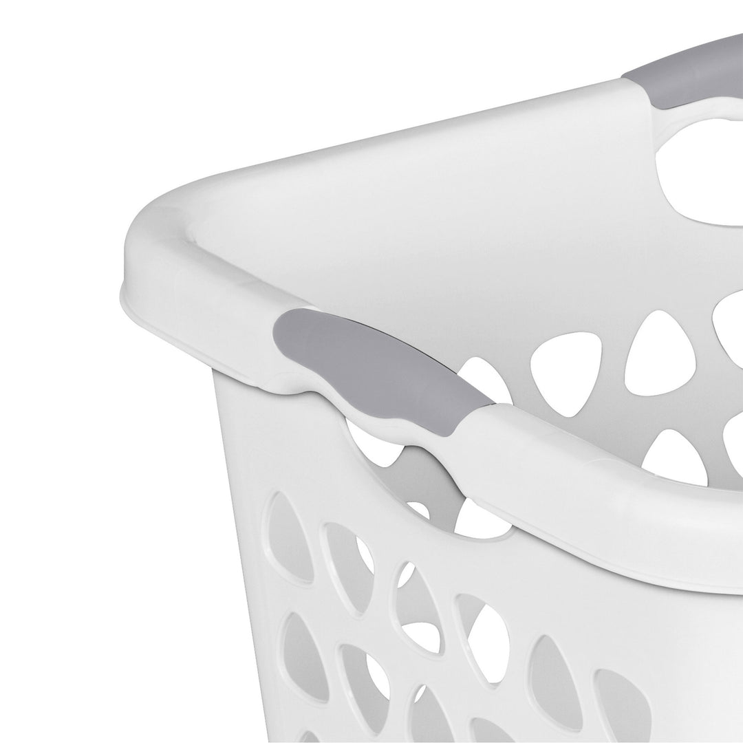 Sterilite Ultra Laundry Basket, 2 Bushel Plastic Hamper with Handles, 8 Pack