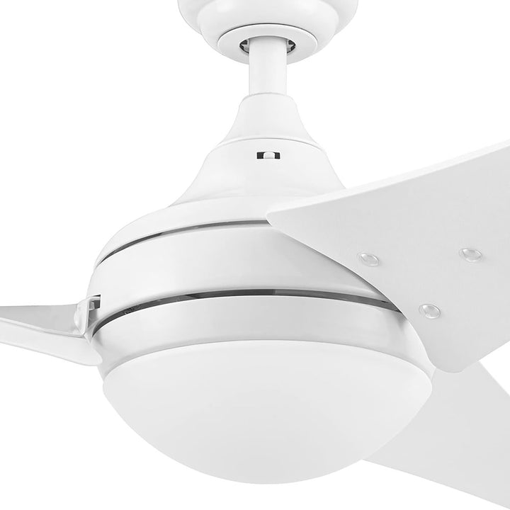 Honeywell Ceiling Fan, Quiet Motor & Remote Control, 52", Bright White(Open Box)