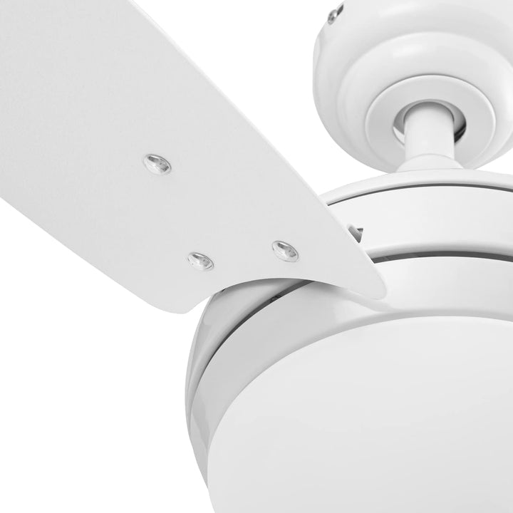 Honeywell Ceiling Fan, Quiet Motor & Remote Control, 52", Bright White(Open Box)