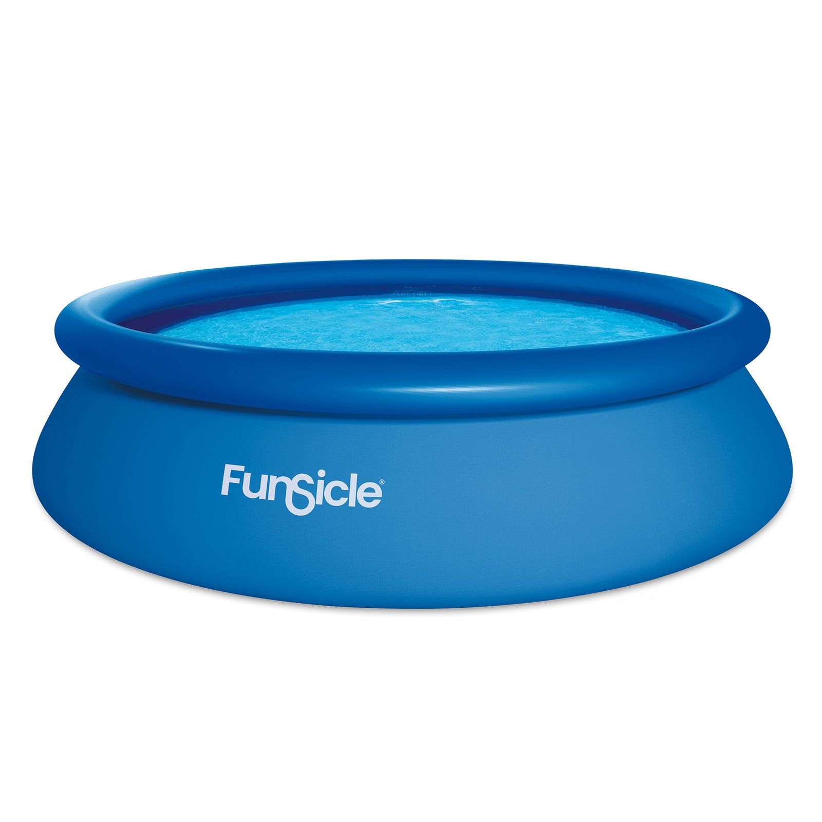 Funsicle 10' x 30" QuickSet Inflatable Ring Top Outdoor Above Ground Pool w/Pump - VMInnovations