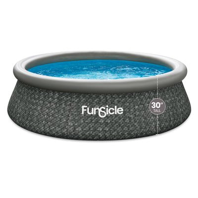 Funsicle 10' x 30" QuickSet Ring Top Above Ground Swimming Pool (Open Box) - VMInnovations