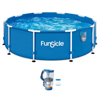 Funsicle 10' x 30" Outdoor Activity Round Frame Above Ground Pool (Open Box)