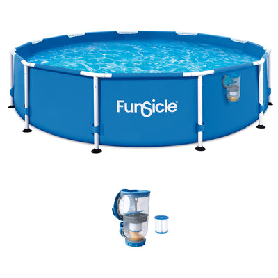 12' x 30" Outdoor Activity Round Frame Above Ground Swimming Pool Set (Open Box)