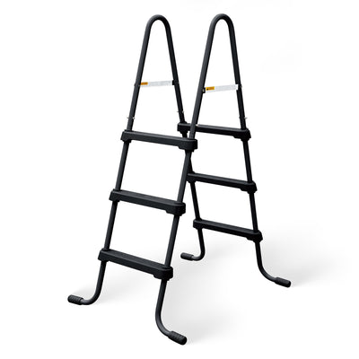 Funsicle 36" SureStep 3 Stair Outdoor Above-Ground Swimming Pool Ladder (Used) - VMInnovations