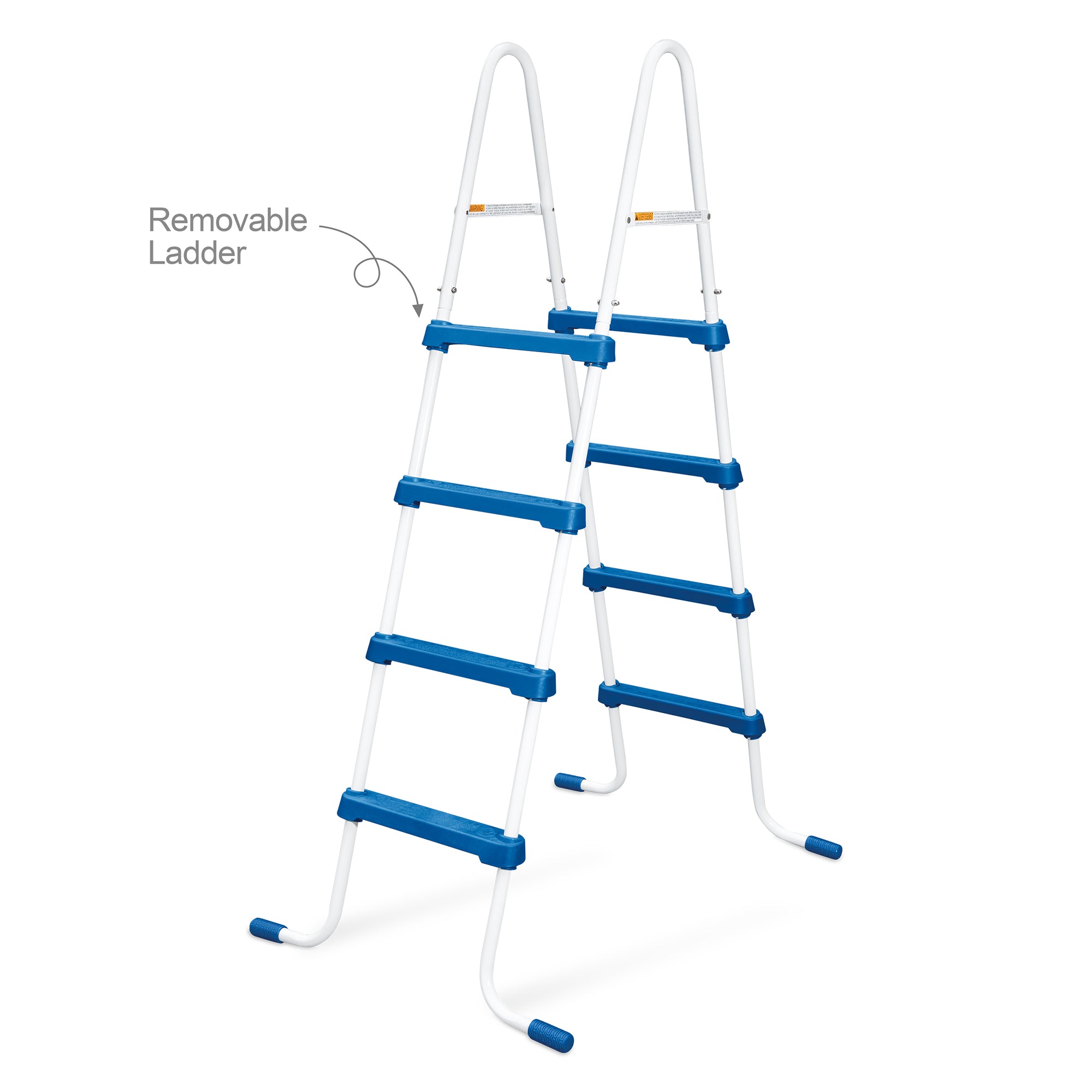 Funsicle 52 Inch SureStep 4 Stair Outdoor Above-Ground Swimming Pool Ladder