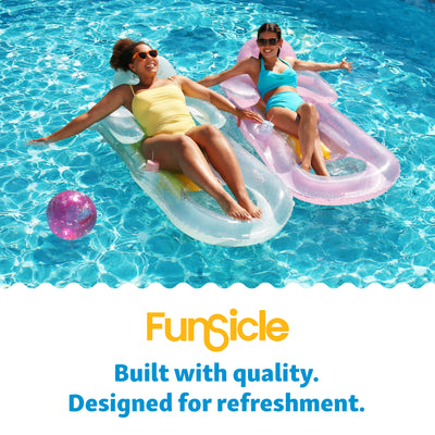 Funsicle 15' x 48" Outdoor Activity Round Frame Swimming Pool Set (Open Box)