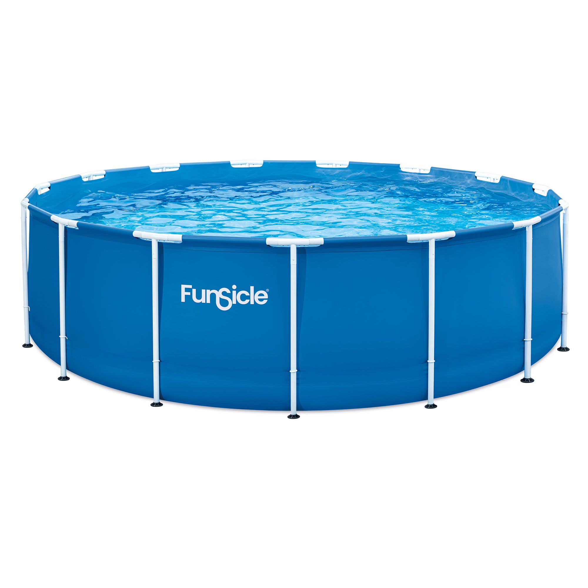 Funsicle 15' x 48" Outdoor Activity Round Frame Swimming Pool Set (Open Box)