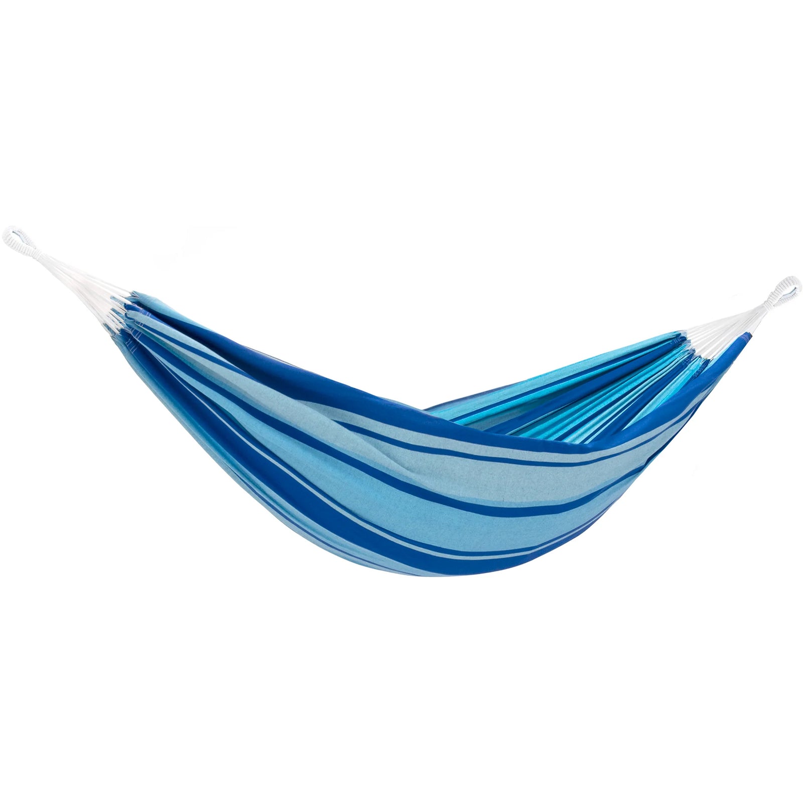 Vivere Brazilian Style Double Cotton Hammock Outdoor Hanging Daybed IslandBreeze - VMInnovations