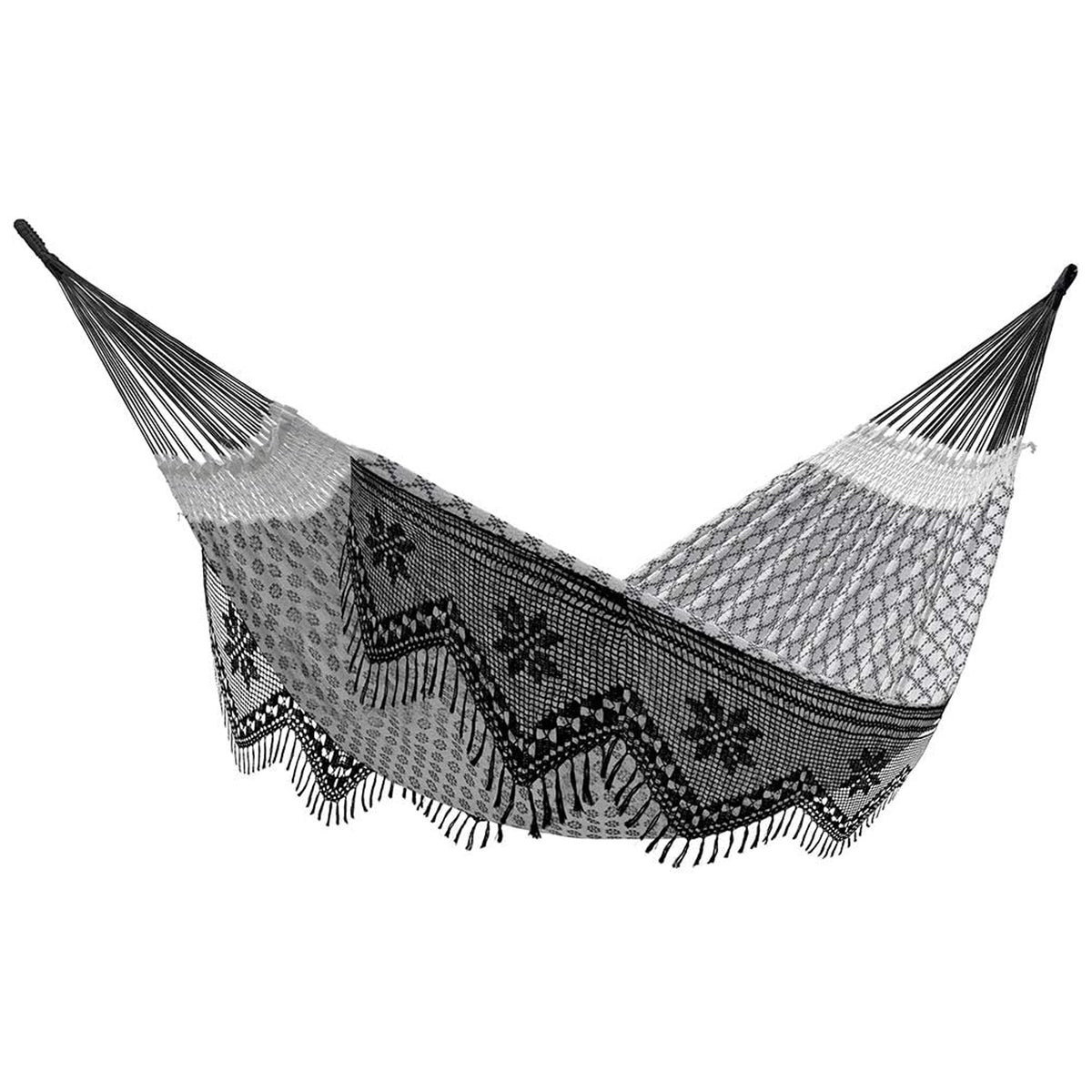 Vivere Authentic Brazilian Cotton Hammock, Outdoor Hanging Daybed, Luxo (Used)