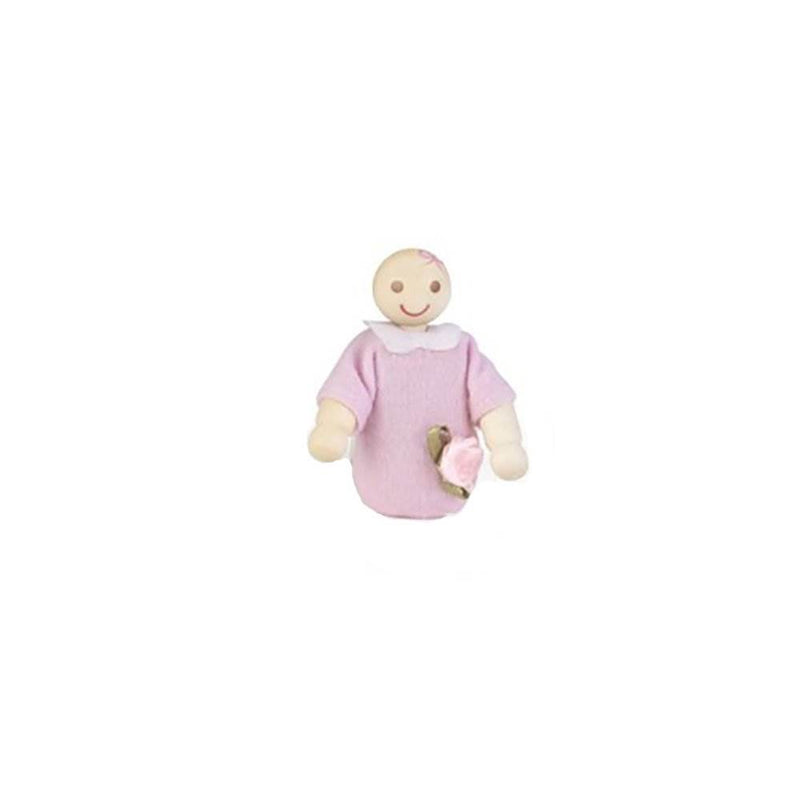 KidKraft Caucasian Wooden Doll Family Complete Set | 65202 - Open Box