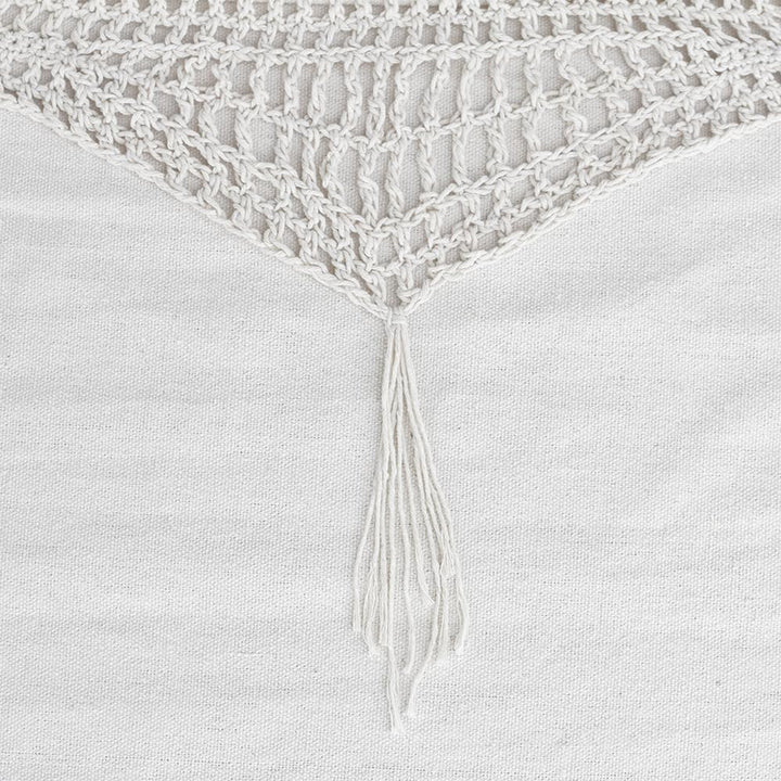 Vivere Double Cotton Hammock, Comfortable Daybed with Wood Frame, 8' (Open Box)