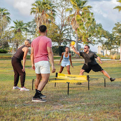 Vivere SMASHNET Outdoor Family Backyard Play Volleyball Tennis GameSet(Open Box) - VMInnovations