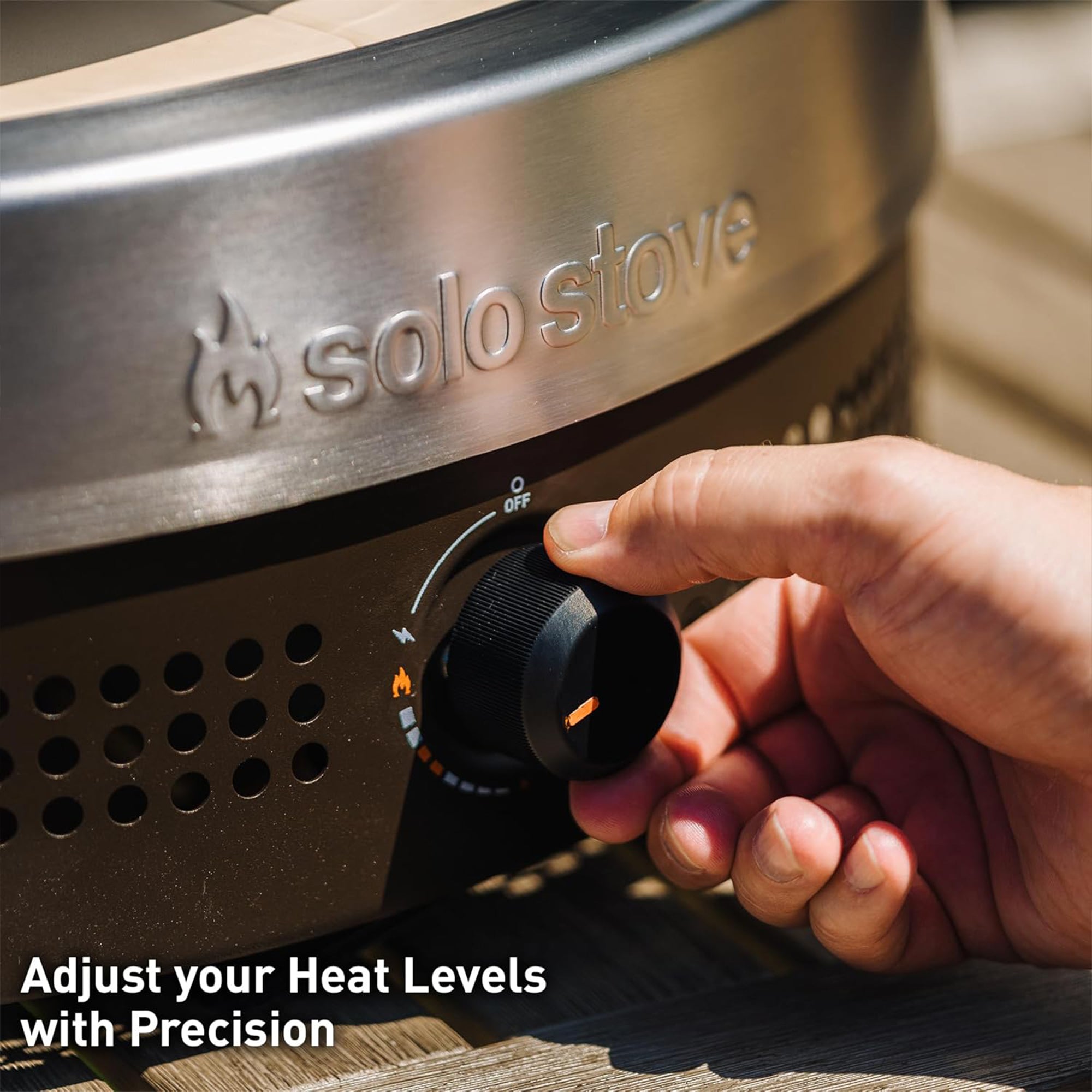 Solo Stove Pi Prime Pizza Oven, Outdoor Portable Propane Pizza Oven with Stone