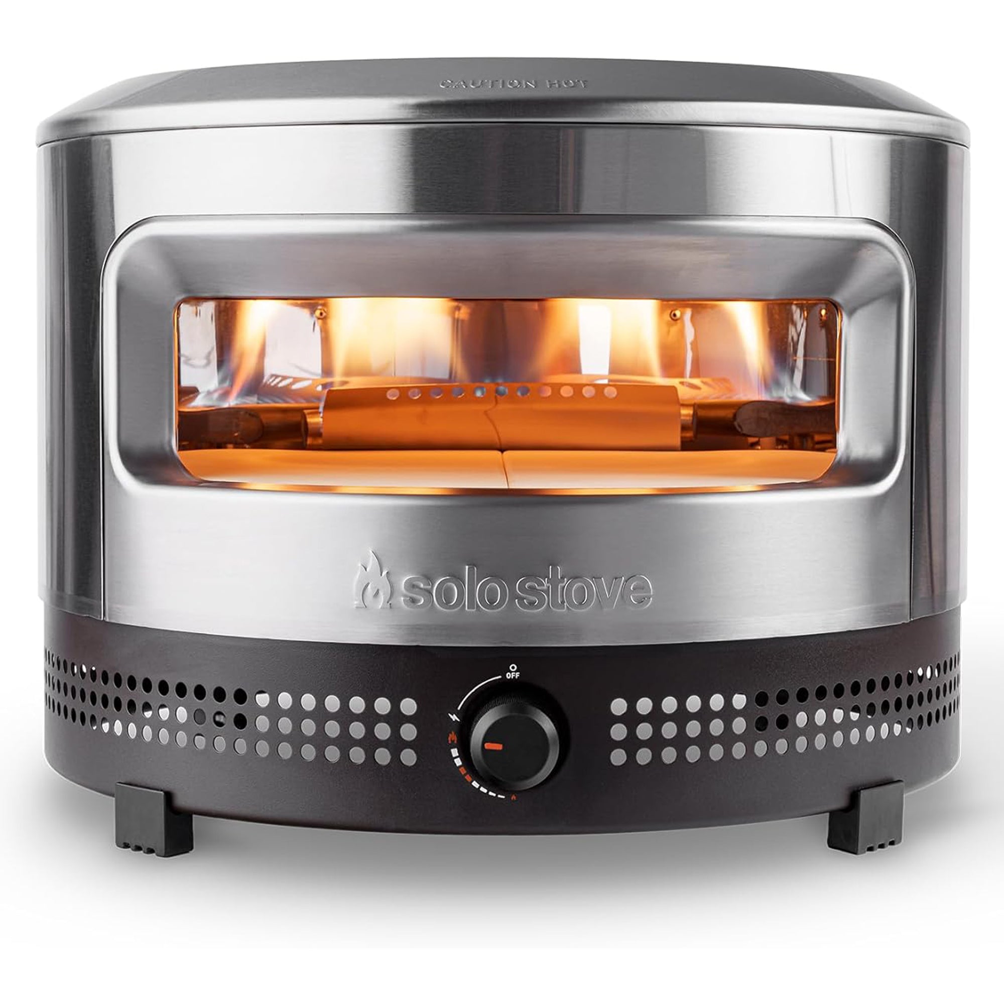 Solo Stove Pi Prime Pizza Oven, Outdoor Portable Propane Pizza Oven with Stone
