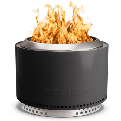 Solo Stove Yukon 2.0, 27" Wood Burning Smokeless Fire Pit with Stand, Ash