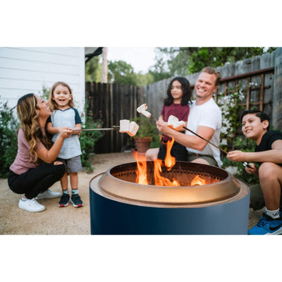 Solo Stove Yukon 2.0, 27" Wood Burning Smokeless Fire Pit with Stand, Water