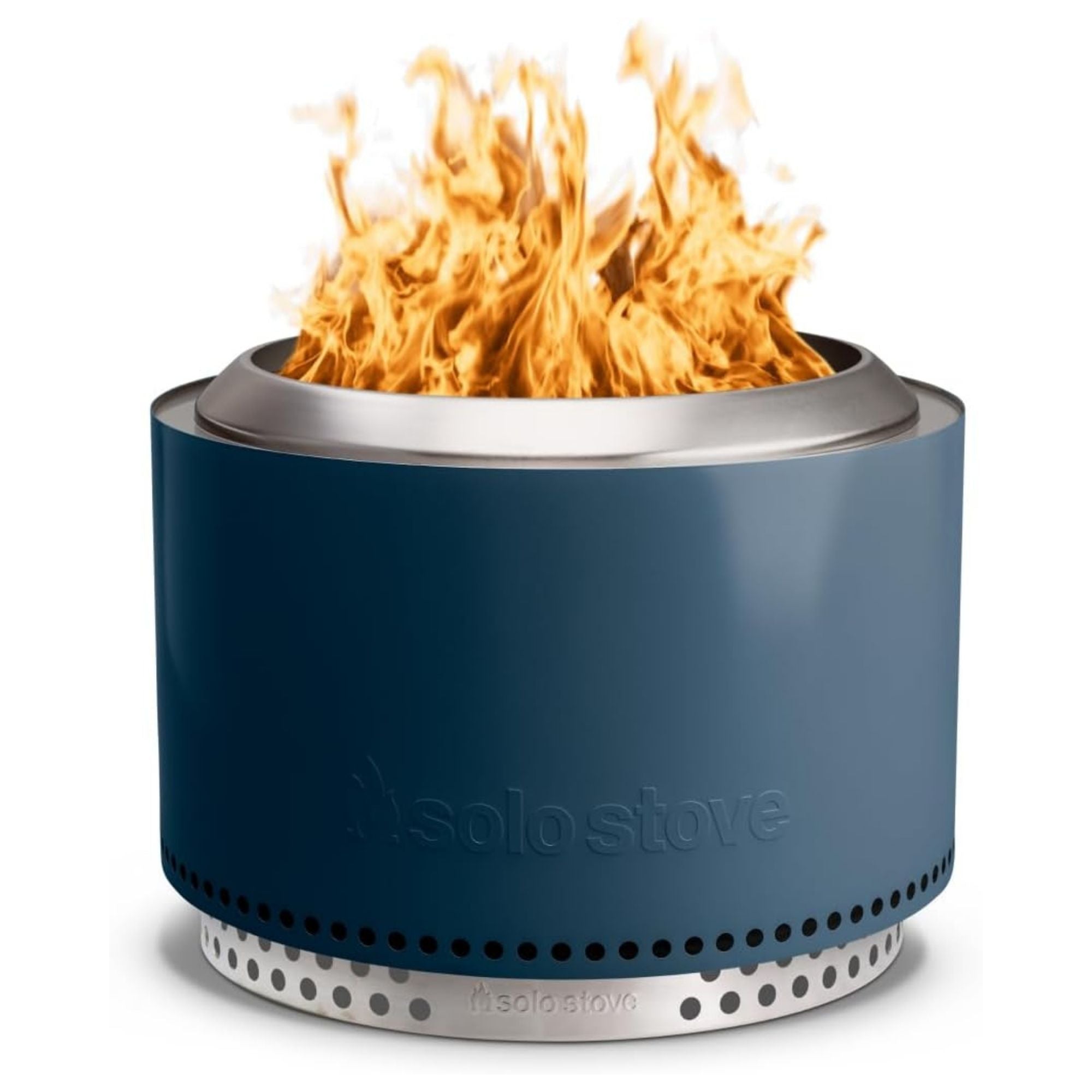 Solo Stove Yukon 2.0, 27" Wood Burning Smokeless Fire Pit with Stand, Water
