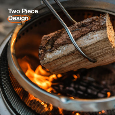 Solo Stove Bonfire Shield, Stainless Steel Mesh Spark Screen with Removal Tools