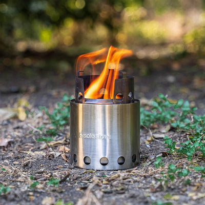Solo Stove Lite, Portable Camping Stove, Gassification Wood Burning Rocket Stove