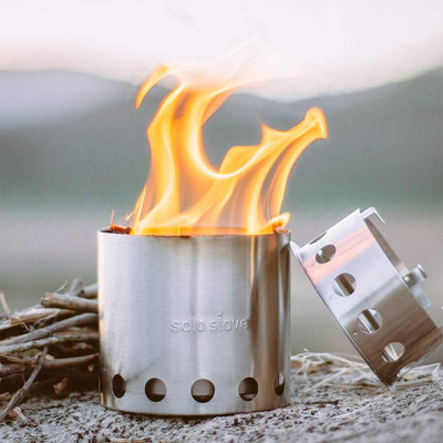 Solo Stove Lite, Portable Camping Stove, Gassification Wood Burning Rocket Stove
